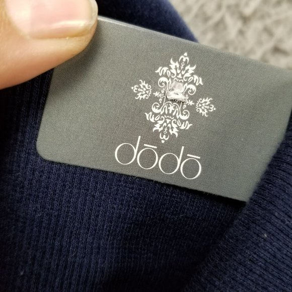 Dodo Pants Womens 3XL Velour Blue Stretch High Rise Drawstring Jogging NWT - Picture 16 of 16